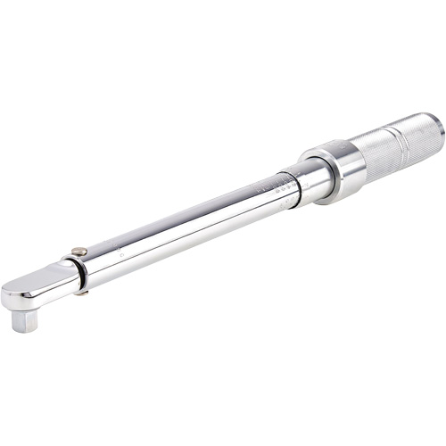 Fixed Head Micrometer Torque Wrench, Click, 3/8" Square Drive, 16-80 ft-lbs. Canadian Safety Group Inc.