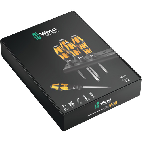 Jeu de tournevis s&eacute;rie 900 Chiseldriver et support, 6 mcx Canadian Safety Group Inc.