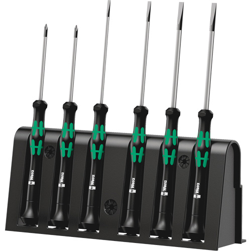 Micro Series Screwdriver Set with Rack, 6 Pcs. Canadian Safety Group Inc.