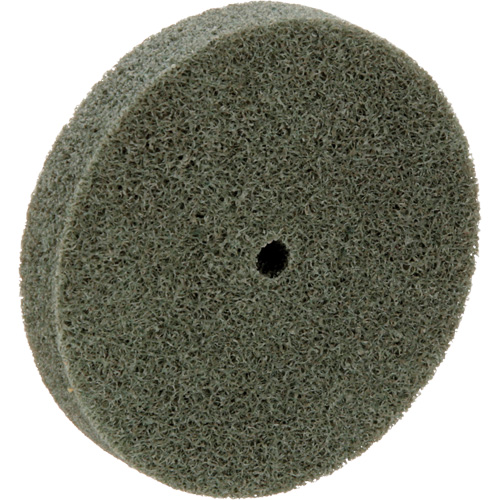 Standard Abrasives 500 Series Soft Density Unitized Wheels, 3" x 1/2", 1/4" Arbor, Medium Grit, Aluminum Oxide Canadian Safety Group Inc.