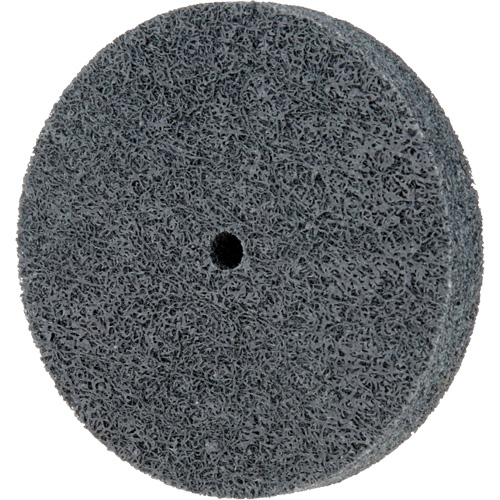 Meule homog&egrave;ne &agrave; faible densit&eacute; de s&eacute;rie 500 Standard Abrasives, 3" x 1/2", Arbre de 1/4", Grain de Fin, Carbure de silicium Canadian Safety Group Inc.