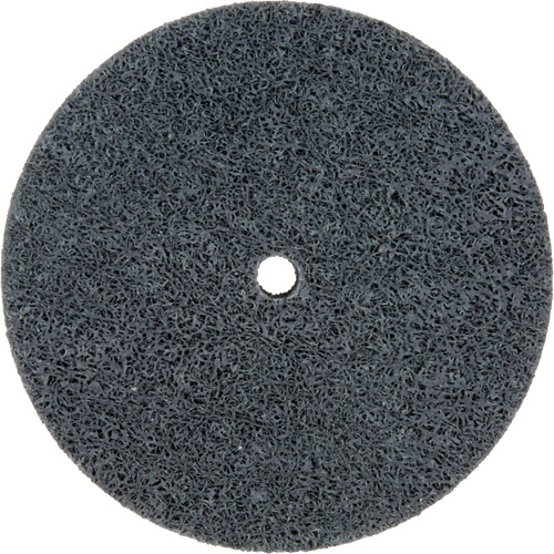 Meule homog&egrave;ne &agrave; faible densit&eacute; de s&eacute;rie 500 Standard Abrasives, 3" x 1/2", Arbre de 1/4", Grain de Fin, Carbure de silicium Canadian Safety Group Inc.