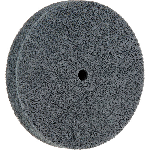 Meule homog&egrave;ne &agrave; faible densit&eacute; de s&eacute;rie 500 Standard Abrasives, 3" x 1/2", Arbre de 1/4", Grain de Fin, Carbure de silicium Canadian Safety Group Inc.