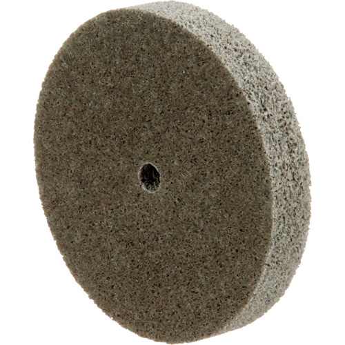 Standard Abrasives Unitized Wheel, 3" x 1/2", 1/4" Arbor, Medium Grit, Aluminum Oxide Canadian Safety Group Inc.