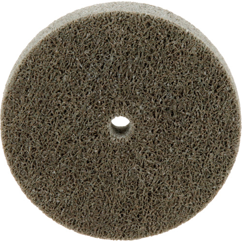 Standard Abrasives Unitized Wheel, 3" x 1/2", 1/4" Arbor, Medium Grit, Aluminum Oxide Canadian Safety Group Inc.