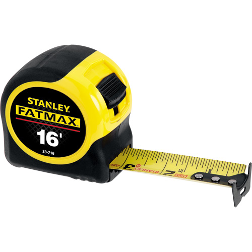 Ruban &agrave; mesurer FatMax, 1-1/4" x 16', Marques de goujon  Canadian Safety Group Inc.