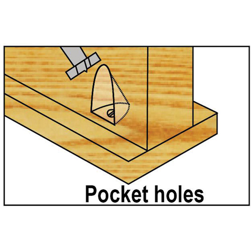 Trousses de m&egrave;ches Forstner Bormax dans un boîtier en bois, 5 morceaux, Acier &agrave; haute teneur en carbone Canadian Safety Group Inc.
