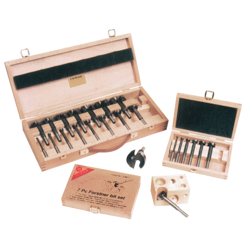 Super Forstner Bit Kits in a Wooden Box, 16 Pieces, Steel Canadian Safety Group Inc.