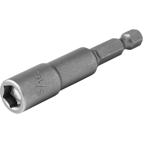 Tourne-&eacute;crou, Embout 5/16", Prise 1/4", 2-9/16" lo, Magn&eacute;tique Canadian Safety Group Inc.