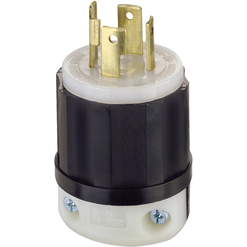 3-Pole 4-Wire Grounding Locking Plug, Nylon, 30 Amps, 125 V/250 V, L14-30P Canadian Safety Group Inc.