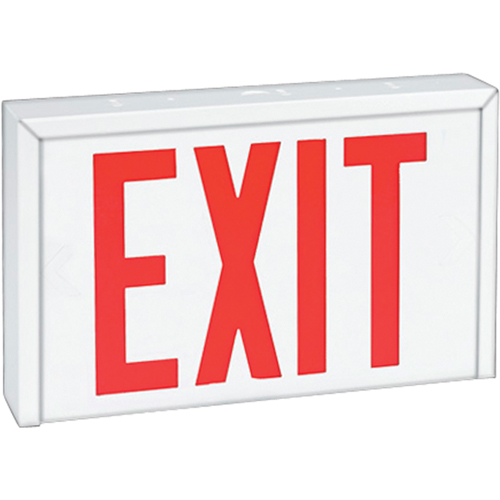 Stella Exit Signs - Exit, LED, 12" L x 12" W, English Canadian Safety Group Inc.