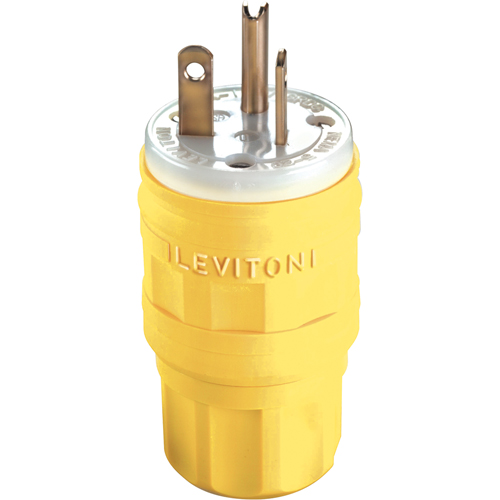 Pris &agrave; lames droites &eacute;tanche Wetguard, Plastique, 20 A, 125 V Canadian Safety Group Inc.