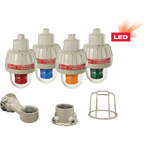 Lumi&egrave;res d'avertissement DEL antid&eacute;flagrantes avec technologie XLT, Continu/Clignotement, Ambr&eacute;e Canadian Safety Group Inc.
