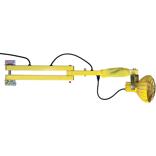 Lampes avec bras flexible pour quais, Ampoule Incandescente, Bras 40" Canadian Safety Group Inc.