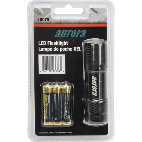 Mini lampe de poche AFL200, DEL, 25 lumens, Piles AAA Canadian Safety Group Inc.