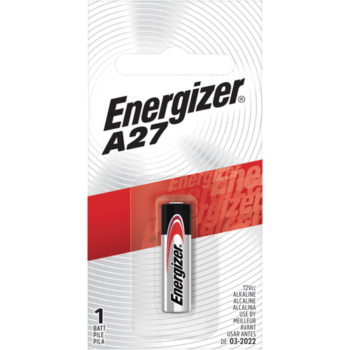 Miniature Alkaline Battery, A27, 12 V Canadian Safety Group Inc.