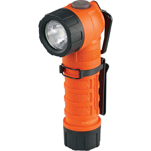 Lampe de poche &agrave; angle droit PolyTac 90 X, DEL, Piles CR123A, Polym&egrave;re Canadian Safety Group Inc.
