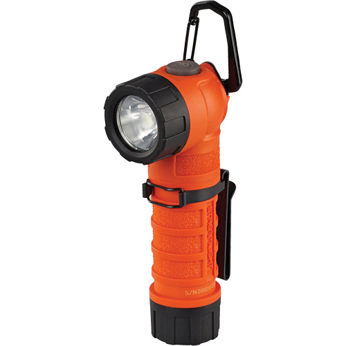 Lampe de poche &agrave; angle droit PolyTac 90 X, DEL, Piles CR123A, Polym&egrave;re Canadian Safety Group Inc.