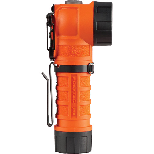 Lampe de poche &agrave; angle droit PolyTac 90 X, DEL, Piles CR123A, Polym&egrave;re Canadian Safety Group Inc.