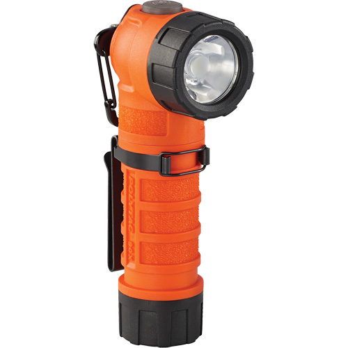 Lampe de poche &agrave; angle droit PolyTac 90 X, DEL, Piles CR123A, Polym&egrave;re Canadian Safety Group Inc.