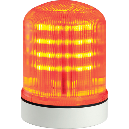 Streamline&reg; Modular Multifunctional LED Beacons, Continuous/Flashing/Rotating, Amber Canadian Safety Group Inc.