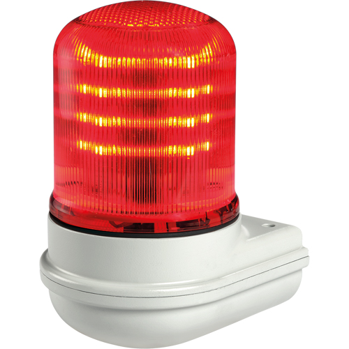 Streamline&reg; Modular Multifunctional LED Beacons, Continuous/Flashing/Rotating, Red Canadian Safety Group Inc.
