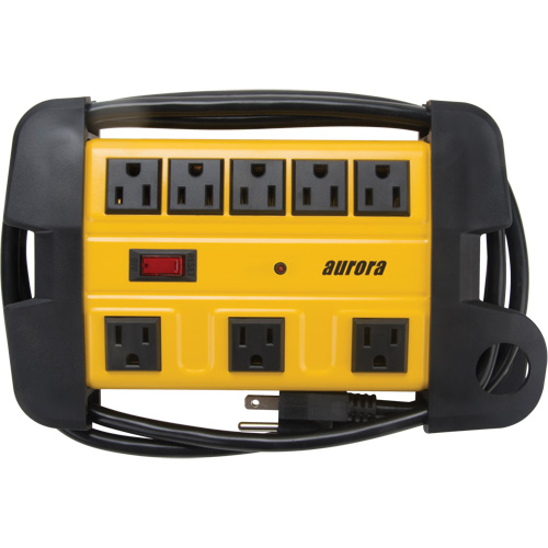 Workshop Surge Protector Power Strip, 8 Outlets, 1350 J, 1875 W, 6' Cord Canadian Safety Group Inc.
