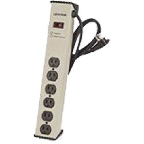 Barre de limiteur de surtension, 6 Prises, 900 J, 1500 W, Cordon 6' Canadian Safety Group Inc.