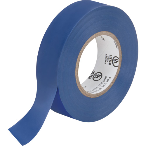 Ruban isolant, 19 mm (3/4") x 18 m (60'), Bleu, 7 mils Canadian Safety Group Inc.