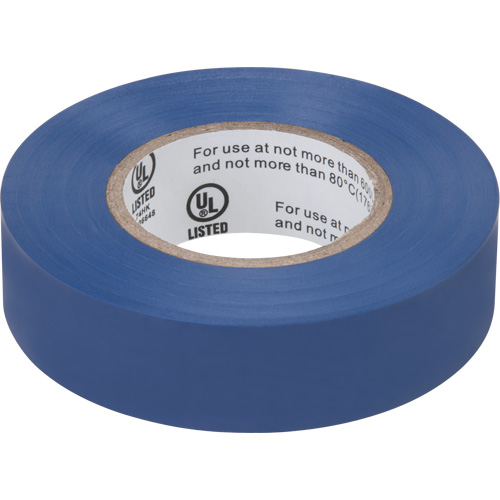 Ruban isolant, 19 mm (3/4") x 18 m (60'), Bleu, 7 mils Canadian Safety Group Inc.