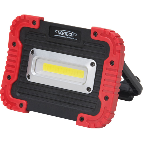 Portable Work Light, LED, 10 W, 1000 Lumens, Plastic Housing Canadian Safety Group Inc.