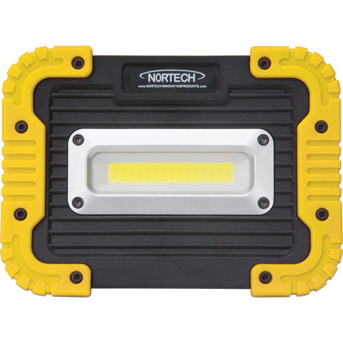 Portable Work Light, LED, 10 W, 1000 Lumens, Plastic Housing Canadian Safety Group Inc.