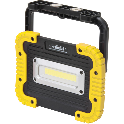 Portable Work Light, LED, 10 W, 1000 Lumens, Plastic Housing Canadian Safety Group Inc.