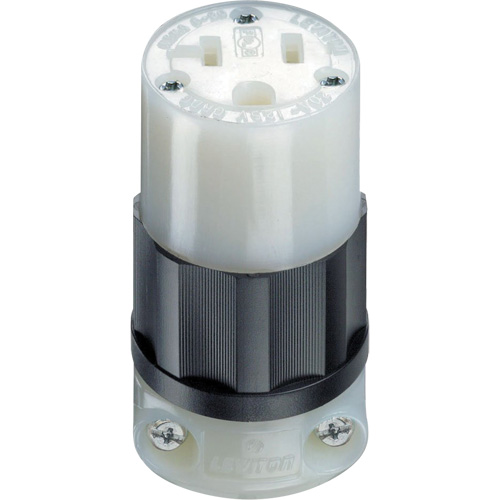 Connecteur verrouillable de calibre industriel, 5-20R, Nylon Canadian Safety Group Inc.