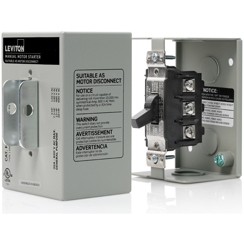 Manual Motor Controller Canadian Safety Group Inc.