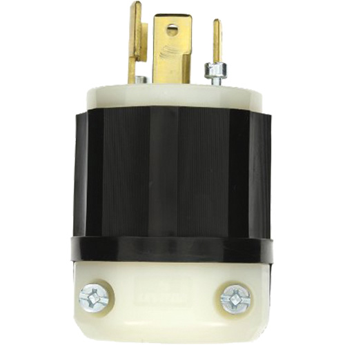 Fiche verrouillable de calibre industriel, Nylon, 30 A, 347 V/600 V, L20-30P Canadian Safety Group Inc.