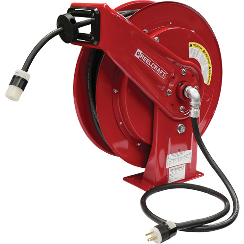 70000 Power Cord Reel, 100', SEOOW, 12 Gauge, 20 A Canadian Safety Group Inc.