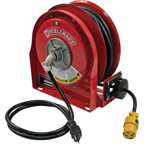 3000 Compact Premium Duty Cord Reel, 30', SJTO, 12 Gauge, 15 A Canadian Safety Group Inc.
