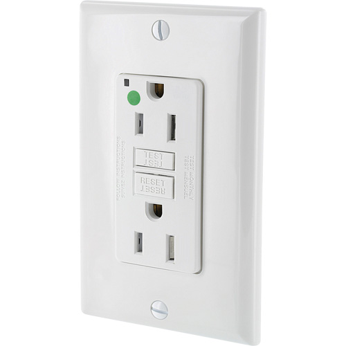 SmartlockPro&reg; Extra Heavy-Duty Self-Test GFCI Receptacle Canadian Safety Group Inc.