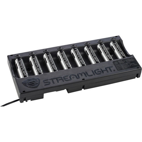 8-Unit USB Battery Charger & Batteries Canadian Safety Group Inc.