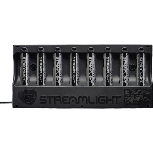 8-Unit USB Battery Charger & Batteries Canadian Safety Group Inc.