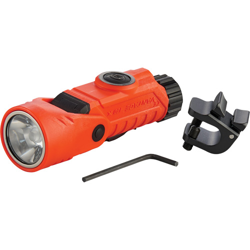Lame de poche &agrave; alimentation multiple &agrave; angle droit pour casque Vantage 180 X, DEL, Piles Rechargeable/CR123A, Polym&egrave;re de nylon Canadian Safety Group Inc.