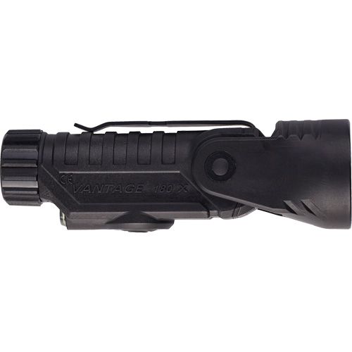 Lame de poche &agrave; alimentation multiple &agrave; angle droit pour casque Vantage 180 X, DEL, Piles Rechargeable/CR123A, Polym&egrave;re de nylon Canadian Safety Group Inc.