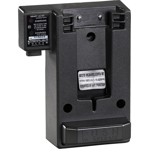 Support de recharge CA/CC intelligent pour les lampes de poche de la s&eacute;rie Vulcan Canadian Safety Group Inc.