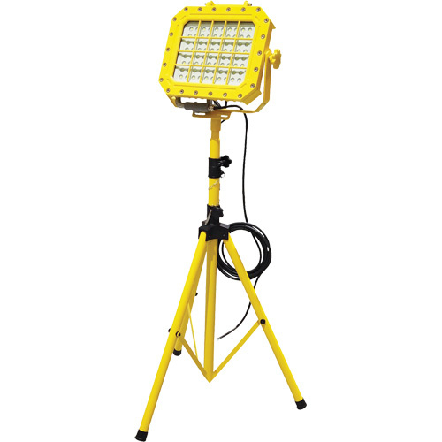 Diffuseur anti-d&eacute;flagration avec tr&eacute;pied, DEL, 40 W, 5600 lumens, Boîtier en Aluminium Canadian Safety Group Inc.