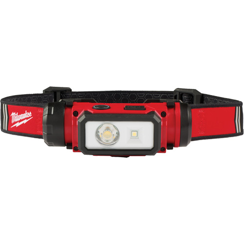 Lampe frontale pour casque de s&eacute;curit&eacute; USB REDLITHIUM, DEL, 600 lumens, 5 hres de fonctionnement, piles Rechargeable Canadian Safety Group Inc.