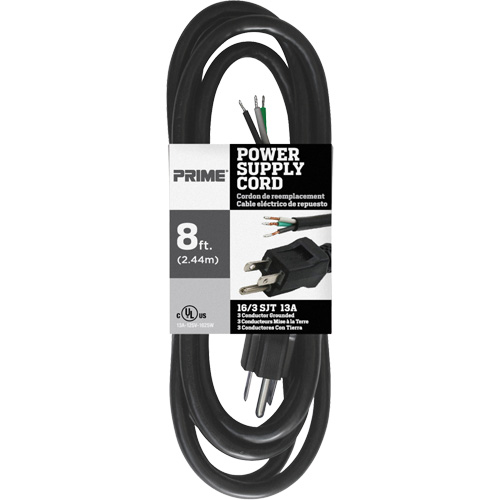 Replacement Brown Power Supply Cord Canadian Safety Group Inc.