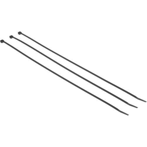 Steel Barb Cable Tie, 7-3/10" Long, 50 lbs. Tensile Strength, Black Canadian Safety Group Inc.