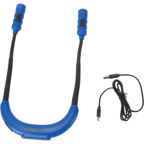 Lampe de travail, Lampe tour de cou, Rechargeable, 300 lumens Canadian Safety Group Inc.