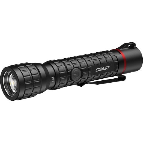 G40R Waterproof Flashlight with Twist Focus, LED, 650 Lumens, Rechargeable Batteries Canadian Safety Group Inc.